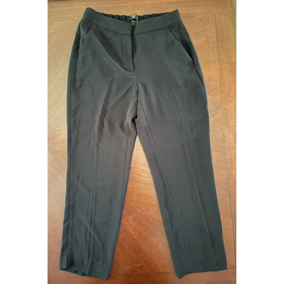 J .Crew 365 NWT Classic Black Dress Pants Career Trousers Size 6 EASY Style - Picture 2 of 13